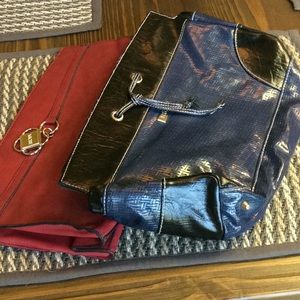 FINAL SALE PRICE Miche Set of Shell Covers in Red & Blue